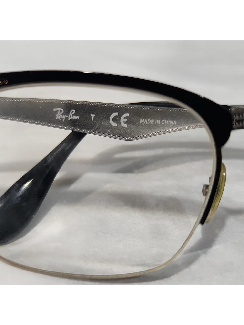 Ray Ban RB6360 2861 Black Square Eyeglasses Frame 51-20 145